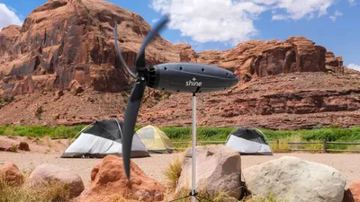 Shine 2.0 - мини-турбина мощностью 50 ватт , фото - Новости Zakon.kz от 09.03.2026 03:30