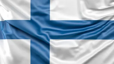 Флаг Финляндии, фото - Новости Zakon.kz от 09.03.2026 06:21