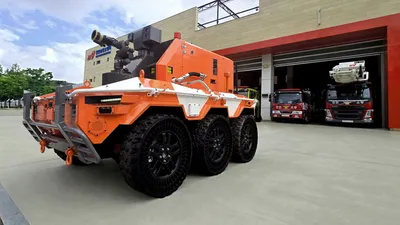 Пожарные роботы от Hyundai, фото - Новости Zakon.kz от 10.03.2026 08:28