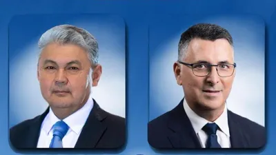 Ермек Кошербаев, Гидеон Саар, фото - Новости Zakon.kz от 09.03.2026 17:56