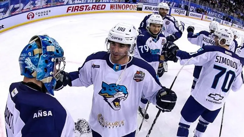 "Барыс" в конце сезона КХЛ порадовал второй победой подряд