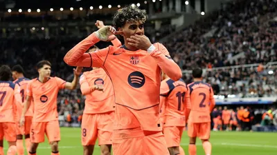 Ламин Ямаль спас "Барселону" от поражения в матче против "Ньюкасла"