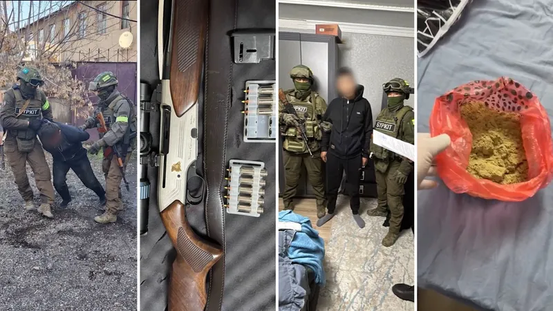 Спецоперация полиции: задержан подозреваемый в поставках наркотиков в крупнейшие города Казахстана