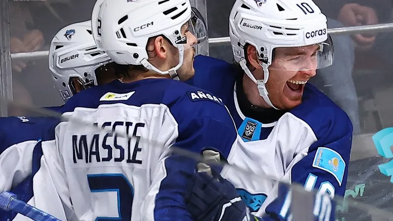 "Барыс" обыграл "Адмирал" и одержал третью победу кряду в конце сезона