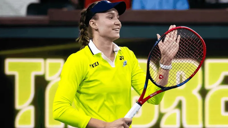 Елена Рыбакина впервые в карьере получит звание второй ракетки мира