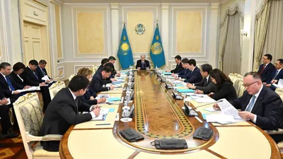 Токаев, совещание, Акорда, фото - Новости Zakon.kz от 13.03.2026 16:20