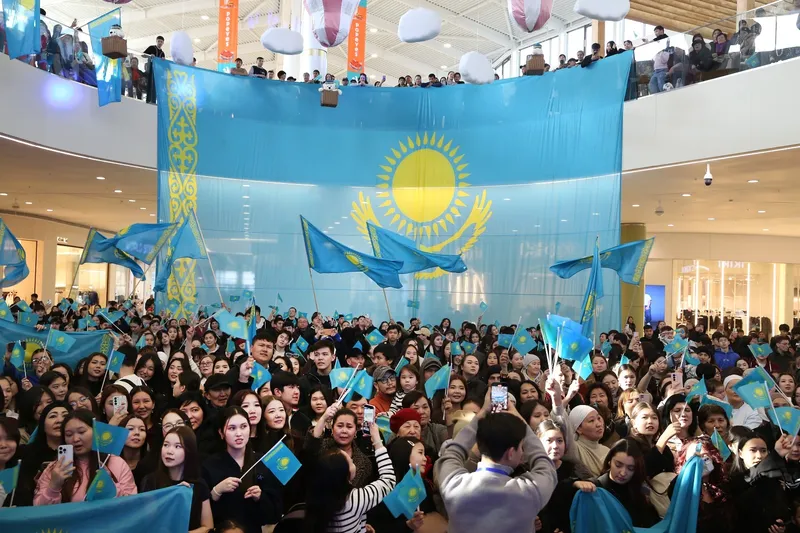 мероприятие по референдуму в Алматы, фото - Новости Zakon.kz от 13.03.2026 15:13