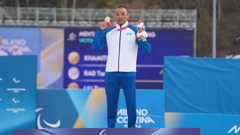 Параспорт Медаль Олимпиады-2026, фото - Новости Zakon.kz от 14.03.2026 09:48