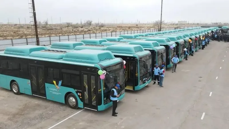 В Мангистау в честь праздника "Амал" запустили бесплатные автобусные маршруты