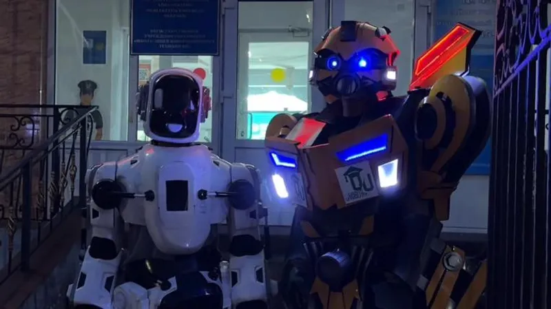 Бамблби и Оптимус Прайм удивили уральцев на референдуме