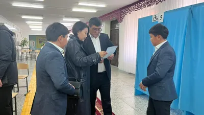 Референдум , фото - Новости Zakon.kz от 15.03.2026 19:23