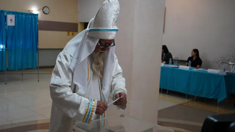 Қыдыр ата проголосовал на избирательном участке в Костанае в преддверии Наурыза