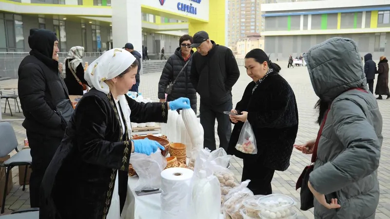 Праздничная атмосфера царит на избирательных участках в Мангистауской области