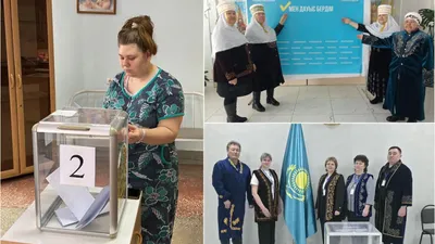 референдум, голосование, фото - Новости Zakon.kz от 15.03.2026 12:22