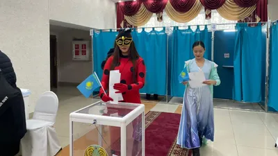 голосование, фото - Новости Zakon.kz от 15.03.2026 10:18