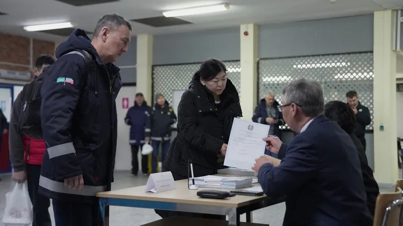 На месторождении Тенгиз идет голосование на референдуме по новой Конституции