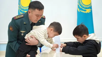 референдум, голосование, фото - Новости Zakon.kz от 15.03.2026 15:32