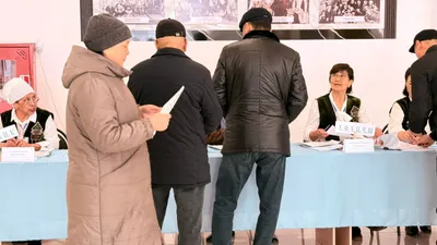 атырауские избиратели, фото - Новости Zakon.kz от 15.03.2026 10:55