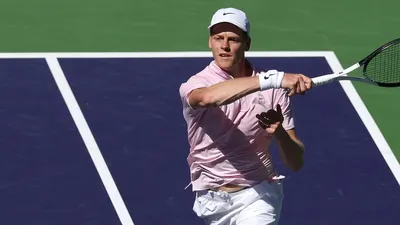 Теннис Победа Медведев , фото - Новости Zakon.kz от 16.03.2026 13:48