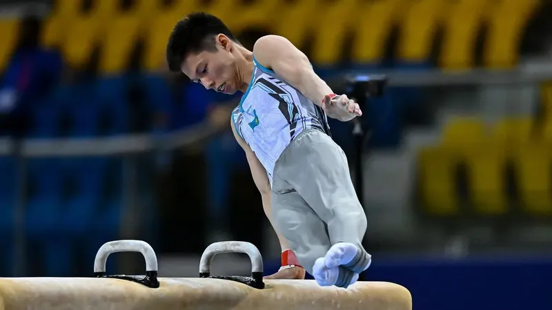 Казахстанский гимнаст стал призером этапа Кубка мира в Турции