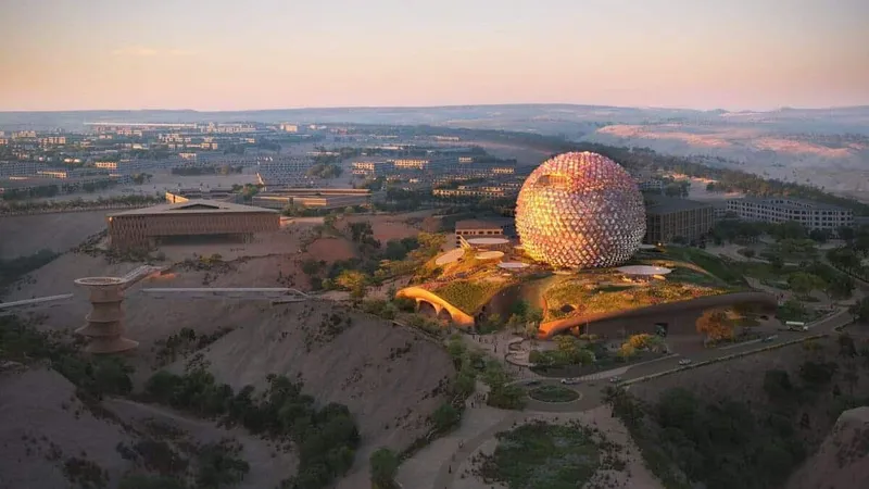 Саудовская Аравия раскрыла цель строительства шарообразного научного центра