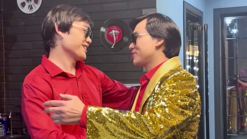 Поклонники Кайрата Нуртаса попытались отличить его от двойника