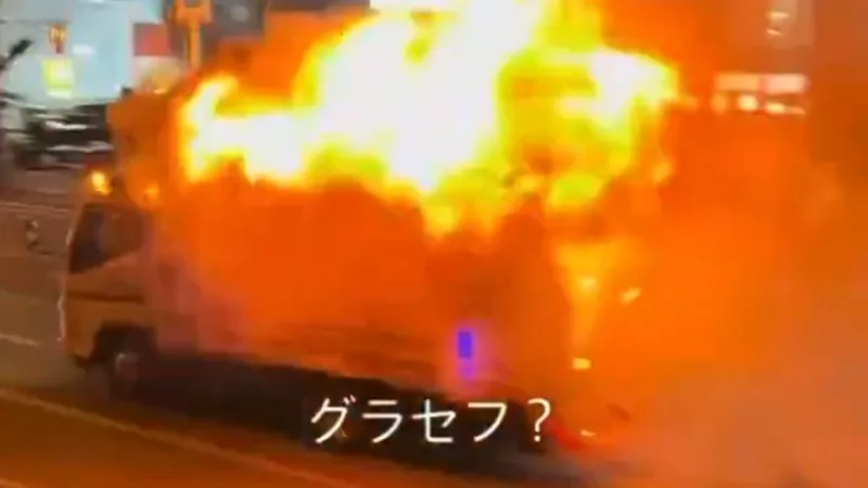 Огненный шар на колесах и музыка из динамиков: поступок 70-летнего японца поразил Cеть
