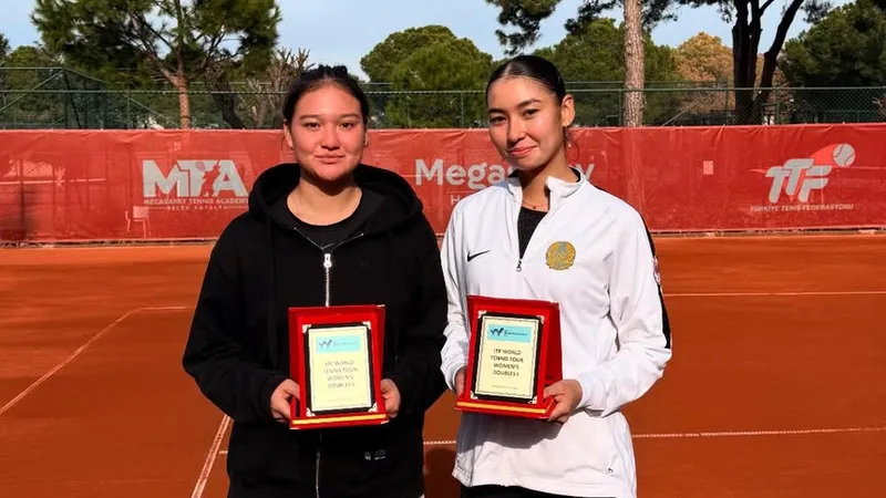 Казахстанские теннисистки совершили триумф в Испании