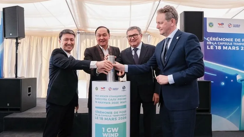 Самрук-Энерго совместно с международными партнерами начал строительство крупнейшей ВЭС в Казахстане