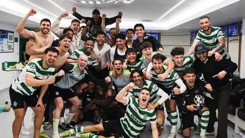 "Спортинг" вышел в 1/4 финала Лиги чемпионов впервые за последние 43 года