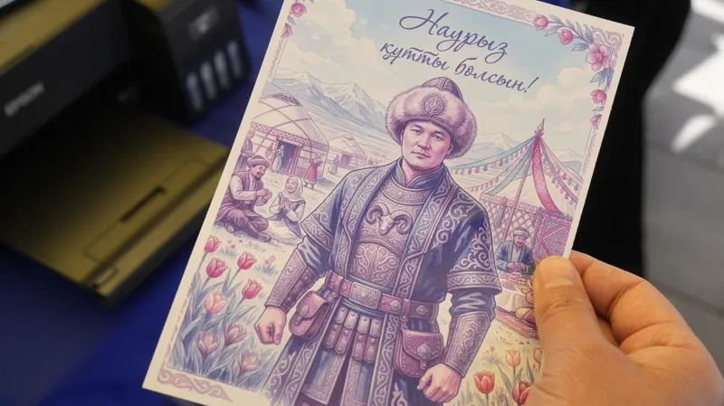 Искусственный интеллект приодел казахстанцев в яркие национальные наряды