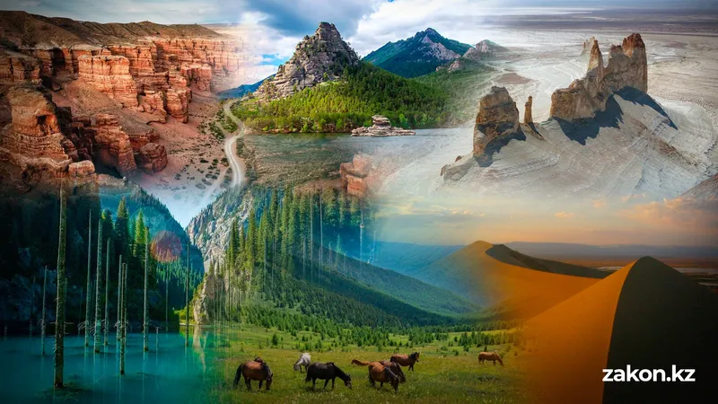 Дно древнего моря, величественный каньон и чистые озера: 7 мест для отдыха на Наурыз