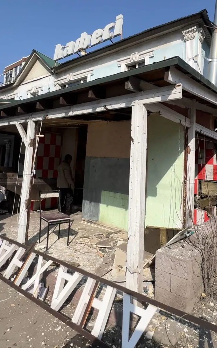 кафе под снос в Алматы, фото - Новости Zakon.kz от 20.03.2026 16:38