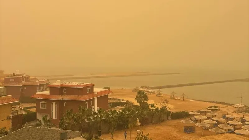 Популярные египетские курорты превратились в сцену апокалипсиса