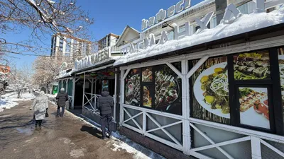 подлежащее сносу кафе в Алматы, фото - Новости Zakon.kz от 20.03.2026 16:38