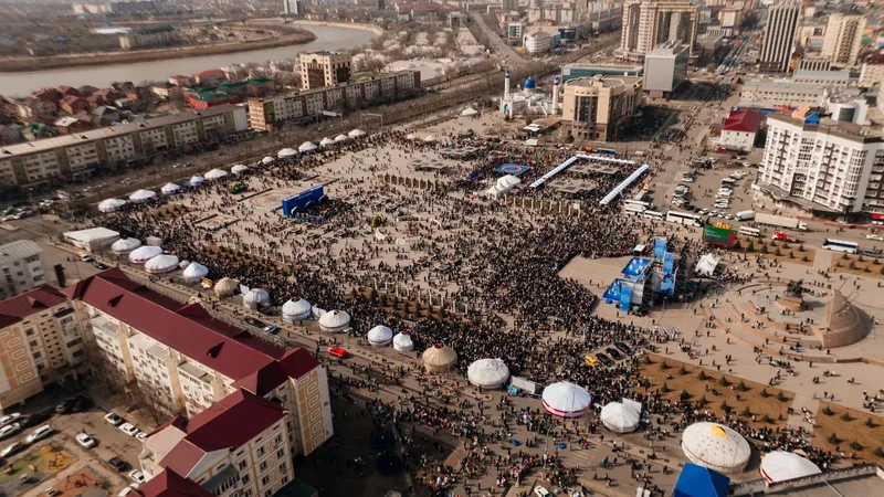 В Атырау масштабно отпраздновали Наурыз мейрамы