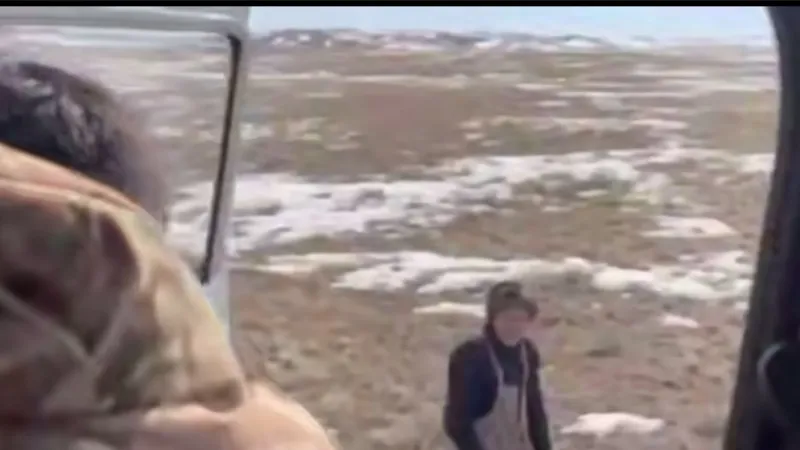 Пять дней в степи, питаясь снегом: в области Абай спасли пастуха