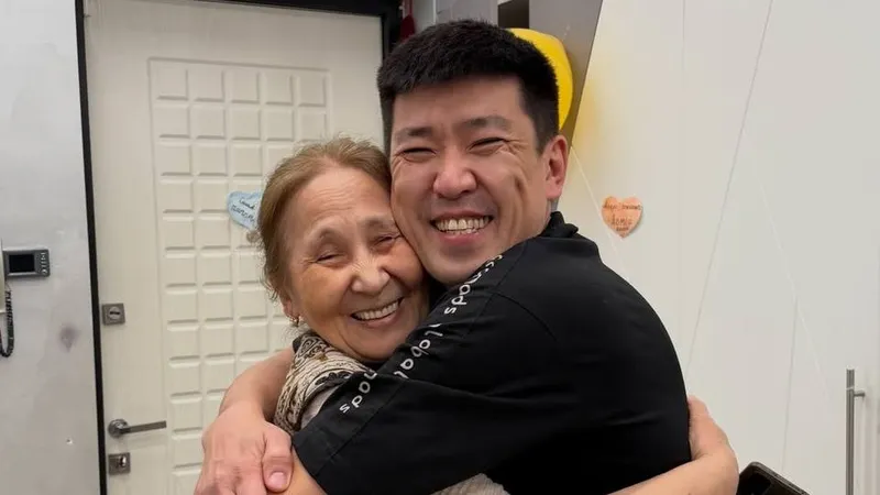 Вайнер Мейржан Туребаев вышел на свободу и вернулся домой