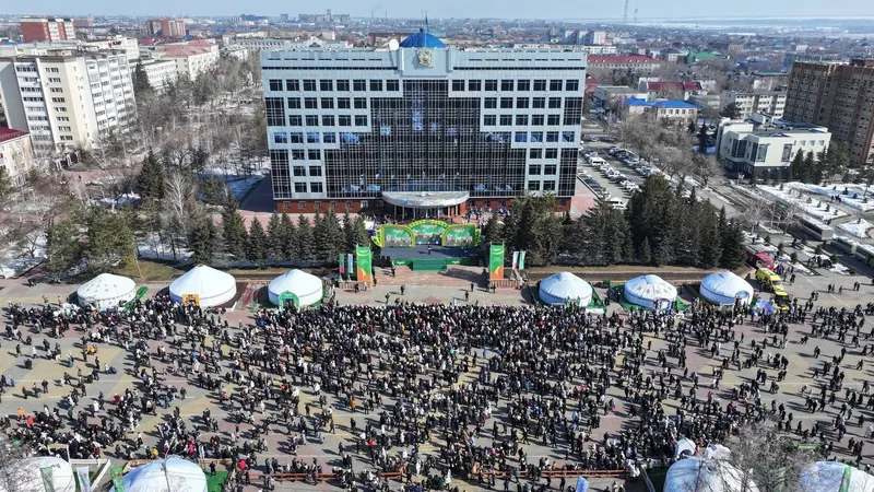 Необычная digital-юрта стала центром внимания в Костанае