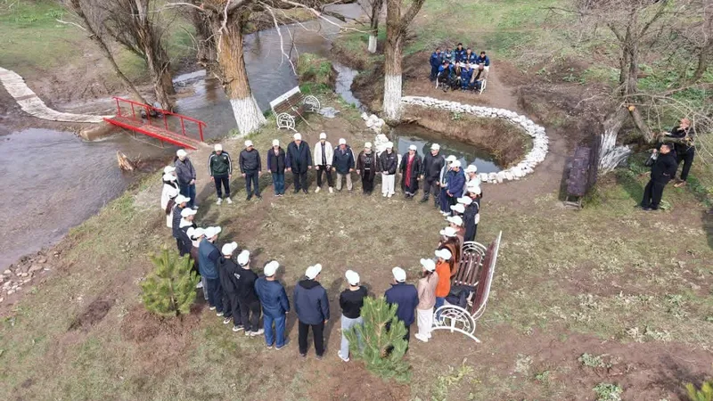 В Туркестанской области в день обновления прошла масштабная экологическая акция по очистке родников