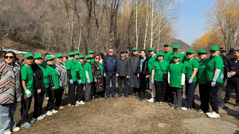 В Алматинской области 1500 человек приняли участие в акции "Мөлдір бұлақ"