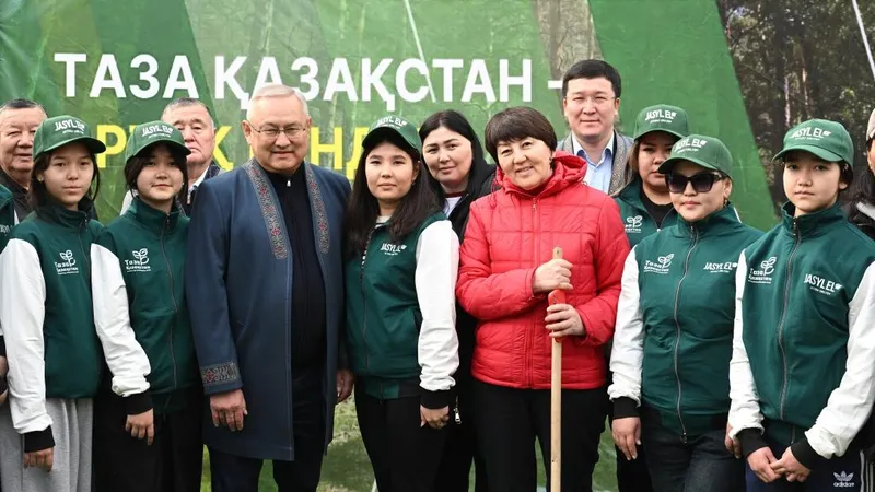 В Жетісу в рамках экоакции "Мөлдір бұлақ" за один день очистили восемь родников