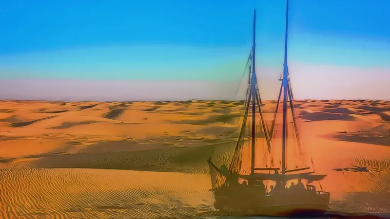 500-летний корабль с сокровищами нашли под песками пустыни