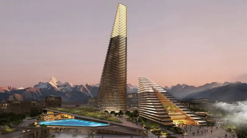В Казахстане показали проект небоскреба, похожего на объект научно-фантастического фильма