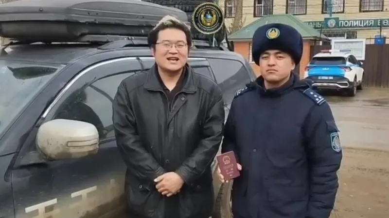 Машина заглохла в дороге: полицейский помог иностранцу в Актюбинской области