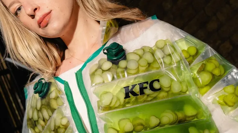 Куртку с рассолом и огурцами выпустил известный бренд