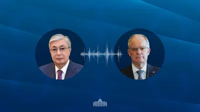 Касым-Жомарт Токаев, Константинос Тасулас, фото - Новости Zakon.kz от 25.03.2026 10:02