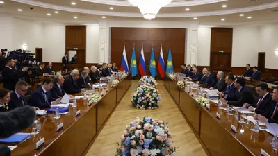 Олжас Бектенов, Михаил Мишустин, правительство , фото - Новости Zakon.kz от 25.03.2026 18:33