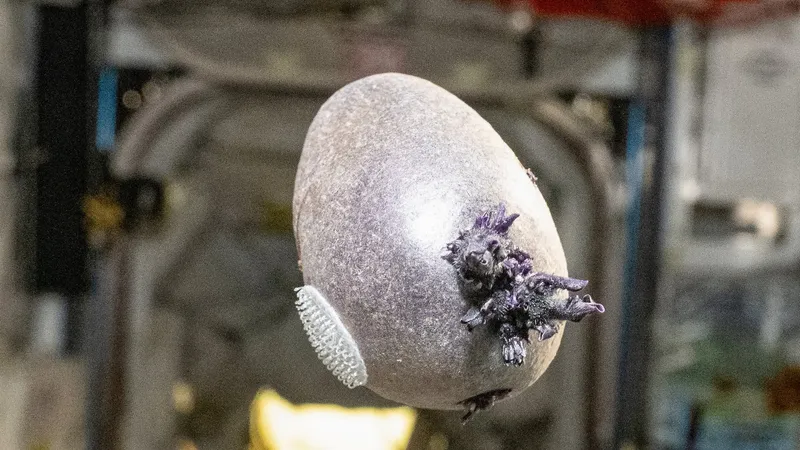 "Уничтожь его огнем!": астронавт показал инопланетный объект с "щупальцами" на МКС