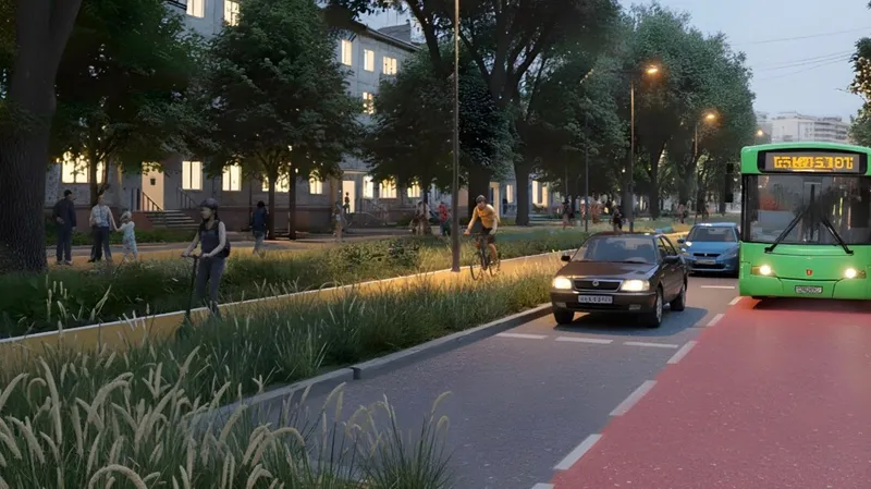 улица в Алматы, фото - Новости Zakon.kz от 27.03.2026 17:10